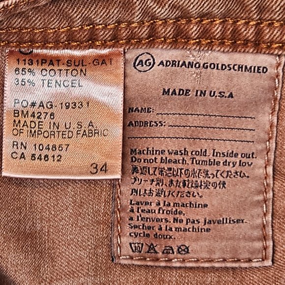 AG Adriano Goldschmied Matchbox 34/35 - Picture 5 of 9